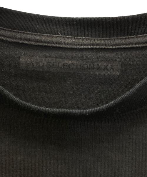 GOD SELECTION XXX（ゴッド セレクション トリプルエックス）GOD SELECTION XXX (ゴッドセレクショントリプルエックス) ロングスリーブカットソー ブラック サイズ:Sの古着・服飾アイテム