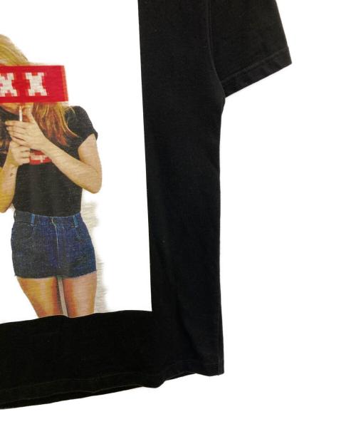 GOD SELECTION XXX（ゴッド セレクション トリプルエックス）GOD SELECTION XXX (ゴッド セレクション トリプルエックス) プリントTシャツ ブラック サイズ:Sの古着・服飾アイテム