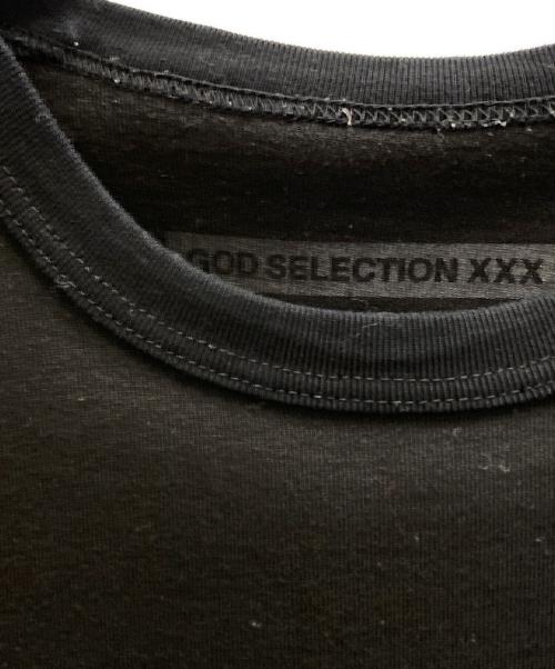 GOD SELECTION XXX（ゴッド セレクション トリプルエックス）GOD SELECTION XXX (ゴッド セレクション トリプルエックス) プリントTシャツ ブラック サイズ:Sの古着・服飾アイテム
