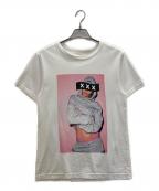 GOD SELECTION XXXゴッド セレクション トリプルエックス）の古着「プリントTシャツ」｜ホワイト