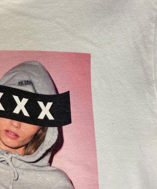 GOD SELECTION XXX（ゴッド セレクション トリプルエックス）GOD SELECTION XXX (ゴッド セレクション トリプルエックス) プリントTシャツ ホワイト サイズ:Ｍの古着・服飾アイテム