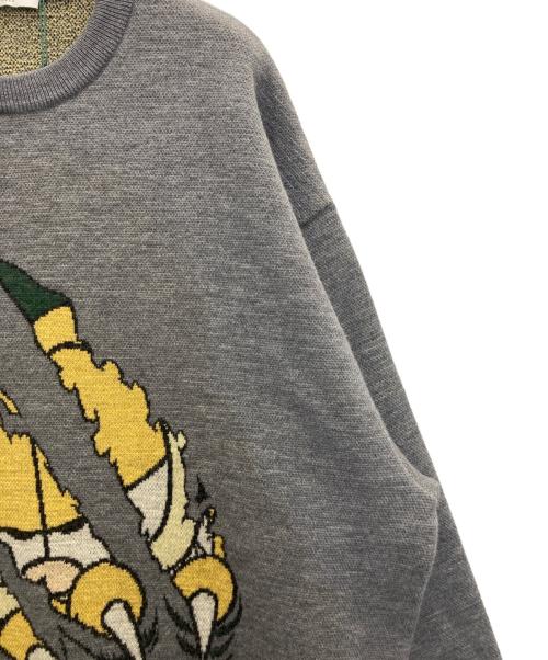 MISTERGENTLEMAN（ミスタージェントルマン）MISTERGENTLEMAN (ミスタージェントルマン) GARFIRLD KNIT グレー サイズ:XXL 未使用品の古着・服飾アイテム