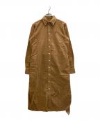 POLO RALPH LAURENポロ・ラルフローレン）の古着「コーデュロイシャツワンピース」｜ベージュ