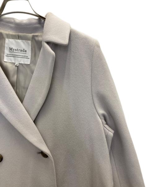 Mystrada（マイストラーダ）Mystrada (マイストラーダ) バックボリュームコート ベージュ サイズ:SIZE38の古着・服飾アイテム