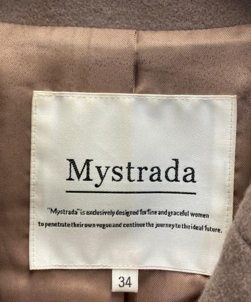 Mystrada（マイストラーダ）Mystrada (マイストラーダ) チェスターコート ブラウン サイズ:34の古着・服飾アイテム