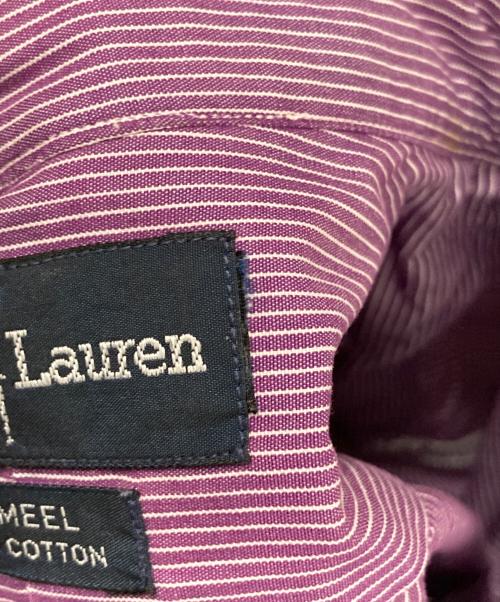 RALPH LAUREN（ラルフローレン）RALPH LAUREN (ラルフローレン) 90s MCMEEL SHIRTS パープル サイズ:Ｌの古着・服飾アイテム