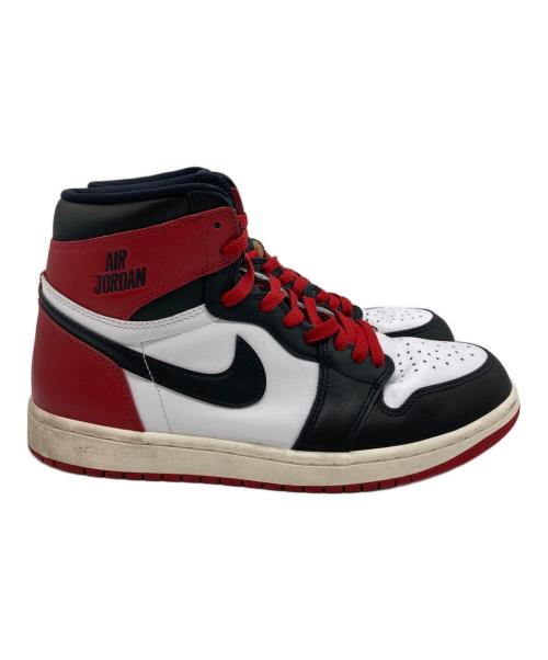 NIKE（ナイキ）NIKE (ナイキ) ハイカットスニーカー レッド×ブラック×ホワイト サイズ:27.5cmの古着・服飾アイテム