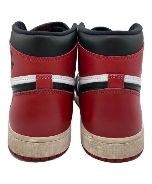 NIKE（ナイキ）NIKE (ナイキ) ハイカットスニーカー レッド×ブラック×ホワイト サイズ:27.5cmの古着・服飾アイテム