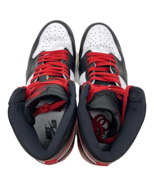 NIKE（ナイキ）NIKE (ナイキ) ハイカットスニーカー レッド×ブラック×ホワイト サイズ:27.5cmの古着・服飾アイテム