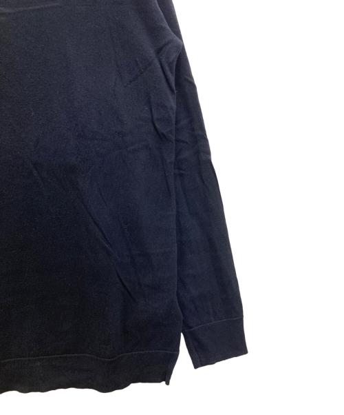 POLO RALPH LAUREN（ポロ・ラルフローレン）POLO RALPH LAUREN (ポロ・ラルフローレン) PIMA COTTON HIGH GAGE KNIT ネイビー サイズ:Sの古着・服飾アイテム