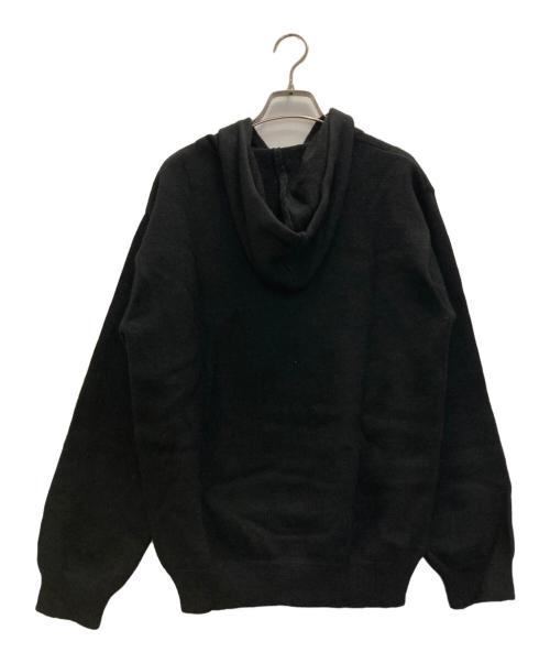 A.P.C.（アーペーセー）A.P.C. (アーペーセー) ニットフーディー ブラック サイズ:Sの古着・服飾アイテム