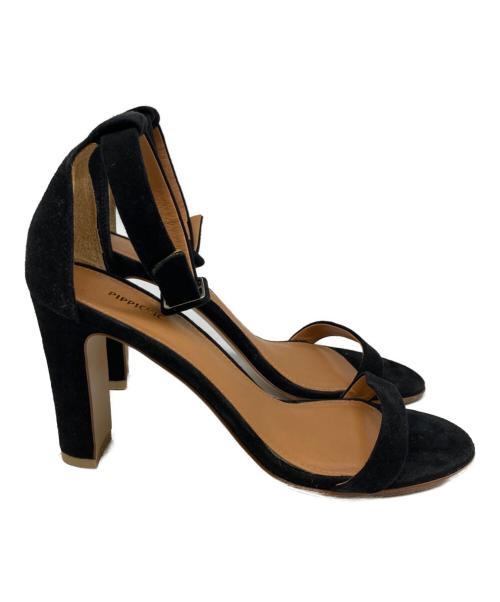 Pippichic（ピッピシック）Pippichic (ピッピシック) SEPARATE SANDAL 9CM HEEL ブラック サイズ:23.5㎝の古着・服飾アイテム