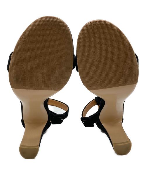 Pippichic（ピッピシック）Pippichic (ピッピシック) SEPARATE SANDAL 9CM HEEL ブラック サイズ:23.5㎝の古着・服飾アイテム