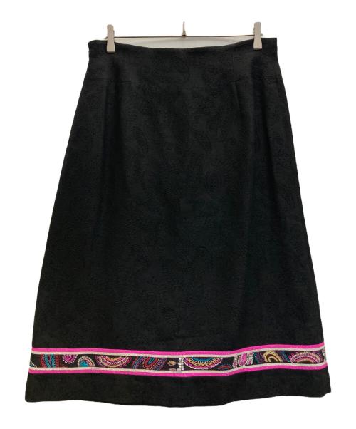 LEONARD（レオナール）LEONARD (レオナール) スカートスーツ ブラック サイズ:13号の古着・服飾アイテム