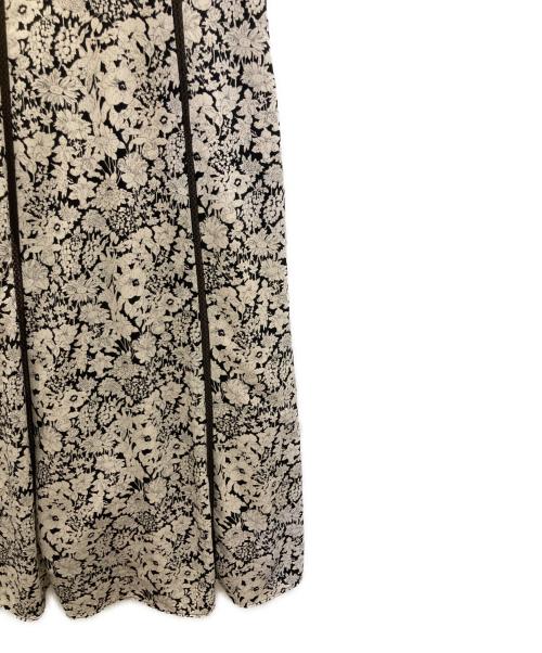 HER LIP TO（ハーリップトゥ）Her lip to (ハーリップトゥ) レーストリムフローラルドレス ブラック サイズ:Sの古着・服飾アイテム
