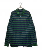 POLO RALPH LAURENポロ・ラルフローレン）の古着「ピマコットンポロワンピース」｜グリーン