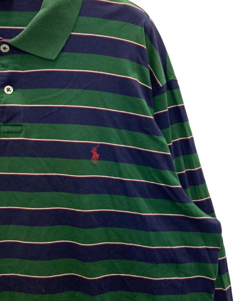 POLO RALPH LAUREN（ポロ・ラルフローレン）POLO RALPH LAUREN (ポロ・ラルフローレン) ピマコットンポロワンピース グリーン サイズ:XLの古着・服飾アイテム
