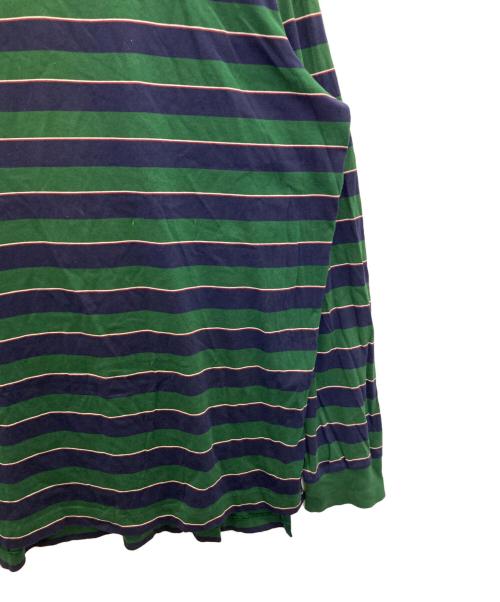 POLO RALPH LAUREN（ポロ・ラルフローレン）POLO RALPH LAUREN (ポロ・ラルフローレン) ピマコットンポロワンピース グリーン サイズ:XLの古着・服飾アイテム