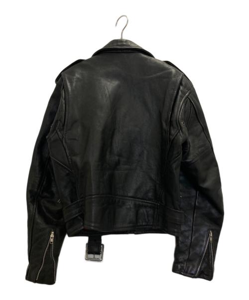 SILVER STONE（シルバーストーン）SILVER STONE (シルバーストーン) ダブルレザーライダースジャケット ブラック サイズ:表記無しの古着・服飾アイテム