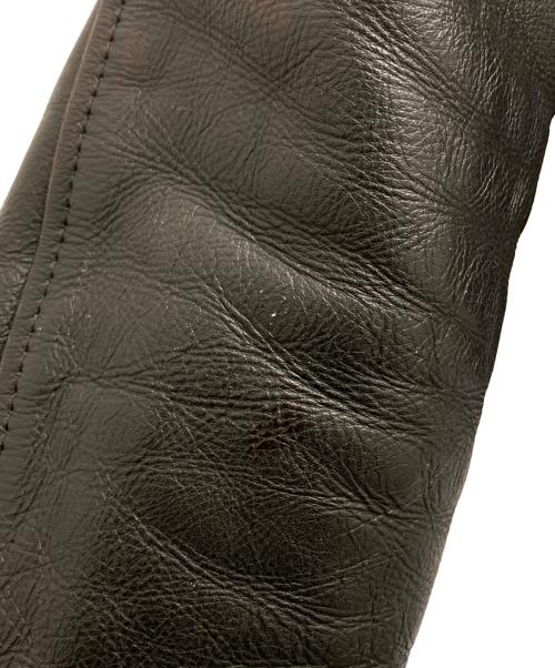 SILVER STONE（シルバーストーン）SILVER STONE (シルバーストーン) ダブルレザーライダースジャケット ブラック サイズ:表記無しの古着・服飾アイテム