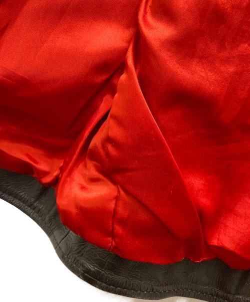 SILVER STONE（シルバーストーン）SILVER STONE (シルバーストーン) ダブルレザーライダースジャケット ブラック サイズ:表記無しの古着・服飾アイテム