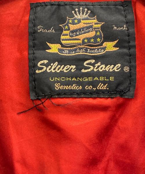 SILVER STONE（シルバーストーン）SILVER STONE (シルバーストーン) ダブルレザーライダースジャケット ブラック サイズ:表記無しの古着・服飾アイテム