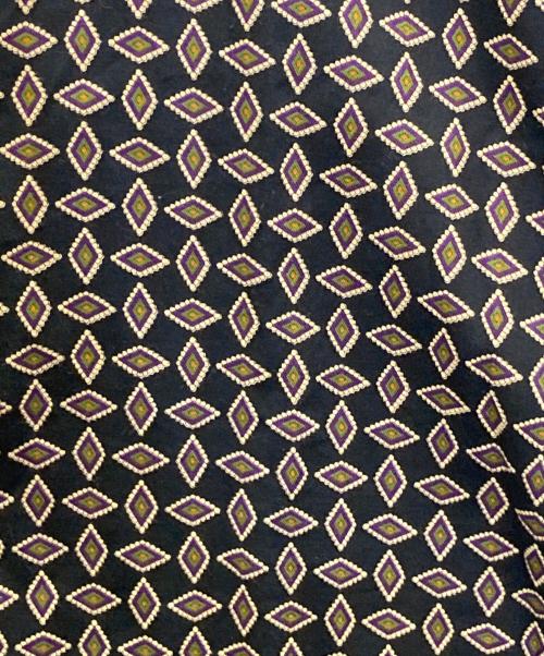 Burberry's（バーバリー）Burberry's (バーバリーズ) 小紋柄シャツ ブラック サイズ:Ⅼの古着・服飾アイテム