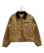 CarHartt FOR WOMENカーハート フォー ウーマン）の古着「デトロイトジャケット ダックワークジャケット」｜ベージュ