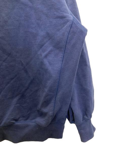 Aard Tokyo Anniversary（アードトウキョウアニバーサリー）Aard Tokyo Anniversary (アードトウキョウアニバーサリー) 刺繍クルーネックスウェット ブルー サイズ:Ⅿの古着・服飾アイテム
