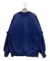 Aard Tokyo Anniversary（アードトウキョウアニバーサリー）の古着「刺繍クルーネックスウェット」｜ブルー