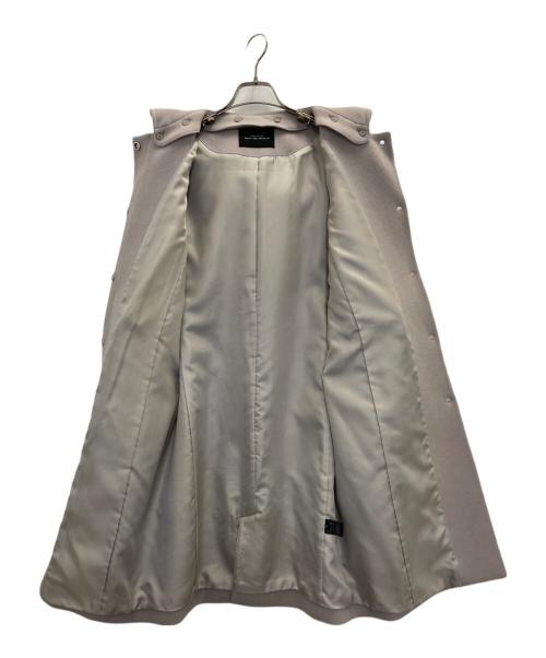 green label relaxing（グリーンレーベルリラクシング）green label relaxing (グリーンレーベルリラクシング) ノーカラー フード コート ベージュ サイズ:40の古着・服飾アイテム