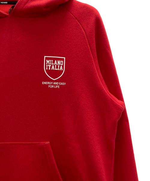 sy32 by sweet years（エスワイサーティトゥバイスィートイヤーズ）SY32 by SWEET YEARS (エスワイサーティトゥバイスィートイヤーズ) プルオーバーパーカー レッド サイズ:Ⅼの古着・服飾アイテム