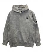 THE NORTH FACEザ ノース フェイス）の古着「Square Logo Hoodie」｜グレー