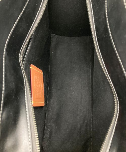 COACH（コーチ）COACH (コーチ) ウェスリー トート・シグネチャー キャンバス ブラックの古着・服飾アイテム