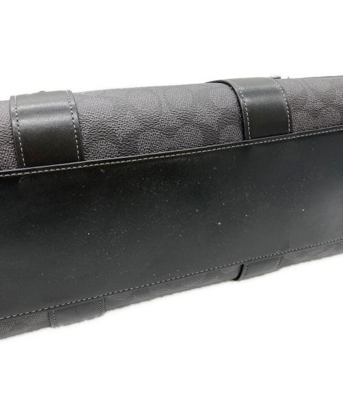 COACH（コーチ）COACH (コーチ) ウェスリー トート・シグネチャー キャンバス ブラックの古着・服飾アイテム