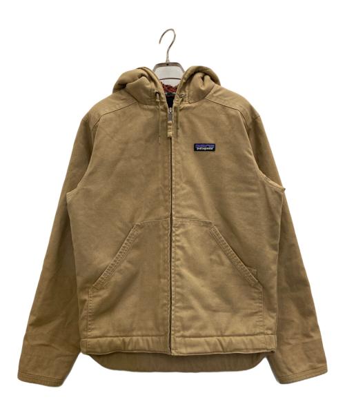 Patagonia（パタゴニア）Patagonia (パタゴニア) ラインド キャンバス フーディー ジャケット ベージュ サイズ:XSの古着・服飾アイテム