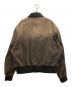 Lui's (ルイス) レザーカラーデニムボンバージャケット ブラウン サイズ:S 未使用品：17000円