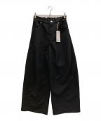 Lui'sルイス）の古着「カーブスラックス」｜ブラック