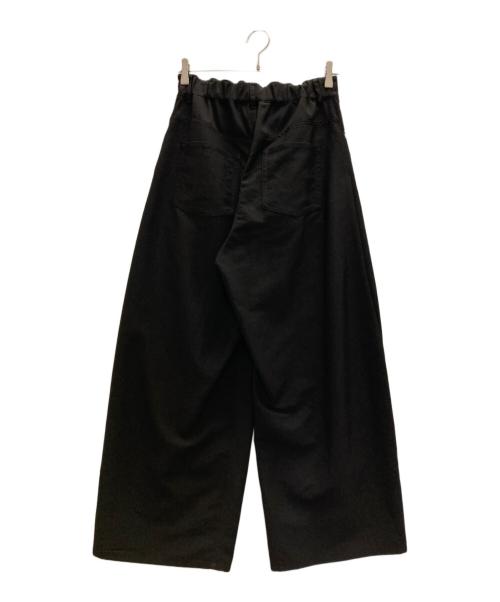 Lui's（ルイス）Lui's (ルイス) カーブスラックス ブラック サイズ:S 未使用品の古着・服飾アイテム