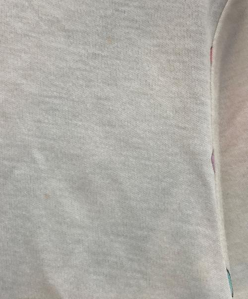 LEONARD（レオナール）LEONARD (レオナール) 花柄プリントカットソー ホワイト×ブルー サイズ:Mの古着・服飾アイテム