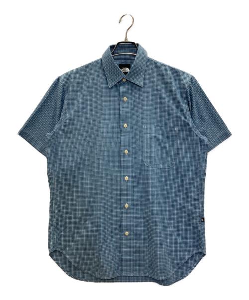 THE NORTH FACE（ザ ノース フェイス）THE NORTH FACE (ザ ノース フェイス) 半袖シャツ ブルー サイズ:Mの古着・服飾アイテム
