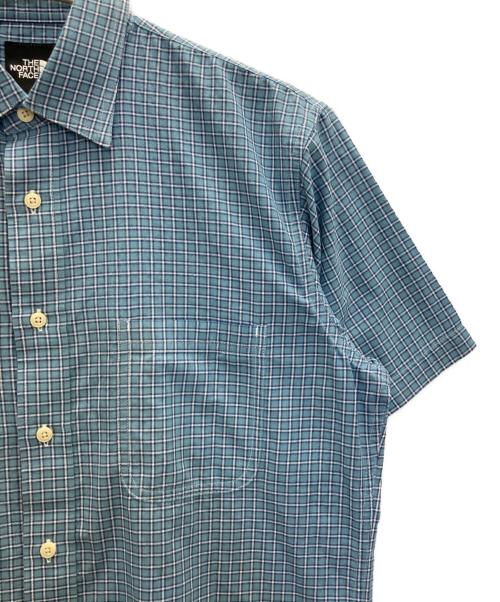 THE NORTH FACE（ザ ノース フェイス）THE NORTH FACE (ザ ノース フェイス) 半袖シャツ ブルー サイズ:Mの古着・服飾アイテム