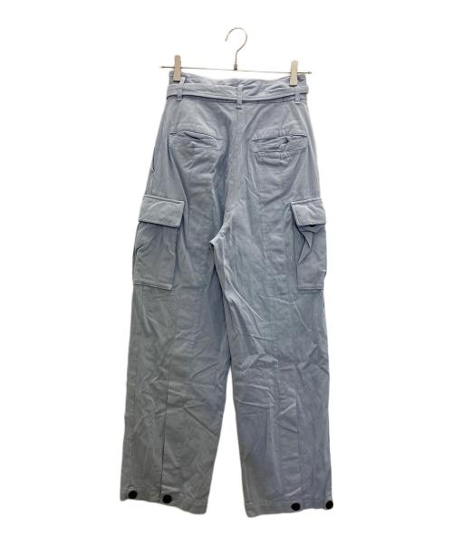 CLANE（クラネ）CLANE (クラネ) H/W BACK SLIT CARGO PANTS ブルー サイズ:1の古着・服飾アイテム