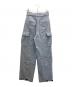 CLANE (クラネ) H/W BACK SLIT CARGO PANTS ブルー サイズ:1：4000円