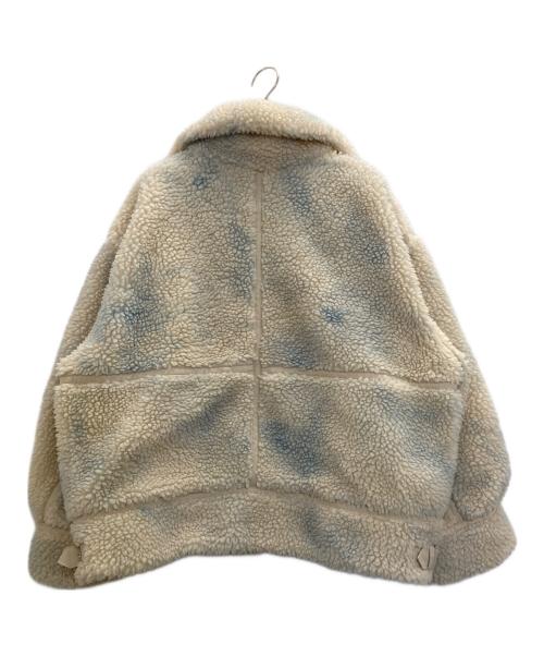 KURO（クロ）KURO (クロ) ボアB-3ジャケット アイボリーの古着・服飾アイテム