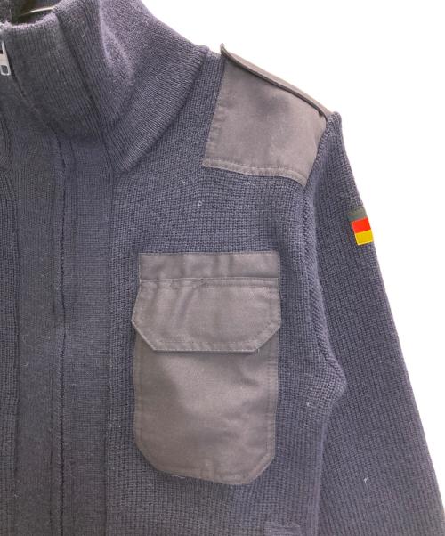 the woolly pully（ザ ウーリー ピューリー）the woolly pully (ザ ウーリー ピューリー) コマンドニットジャケット ネイビー サイズ:36の古着・服飾アイテム