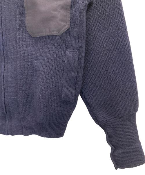 the woolly pully（ザ ウーリー ピューリー）the woolly pully (ザ ウーリー ピューリー) コマンドニットジャケット ネイビー サイズ:36の古着・服飾アイテム
