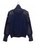 the woolly pully (ザ ウーリー ピューリー) コマンドニットジャケット ネイビー サイズ:36：5000円