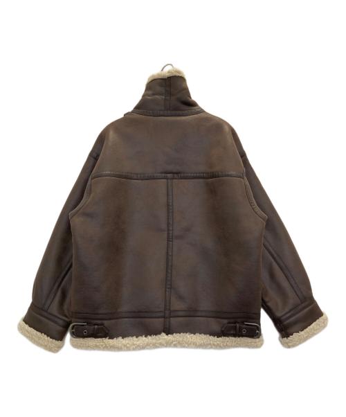 UNGRID（アングリッド）Ungrid (アングリッド) フェイクムートンボアブルゾン ブラック サイズ:Ⅿの古着・服飾アイテム