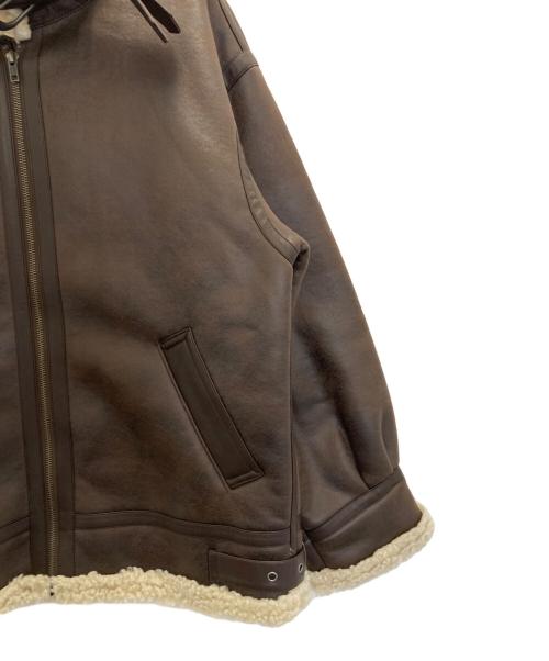 UNGRID（アングリッド）Ungrid (アングリッド) フェイクムートンボアブルゾン ブラック サイズ:Ⅿの古着・服飾アイテム